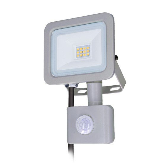 LED reflektor SOLIGHT WM-10WS-M 10W PIR